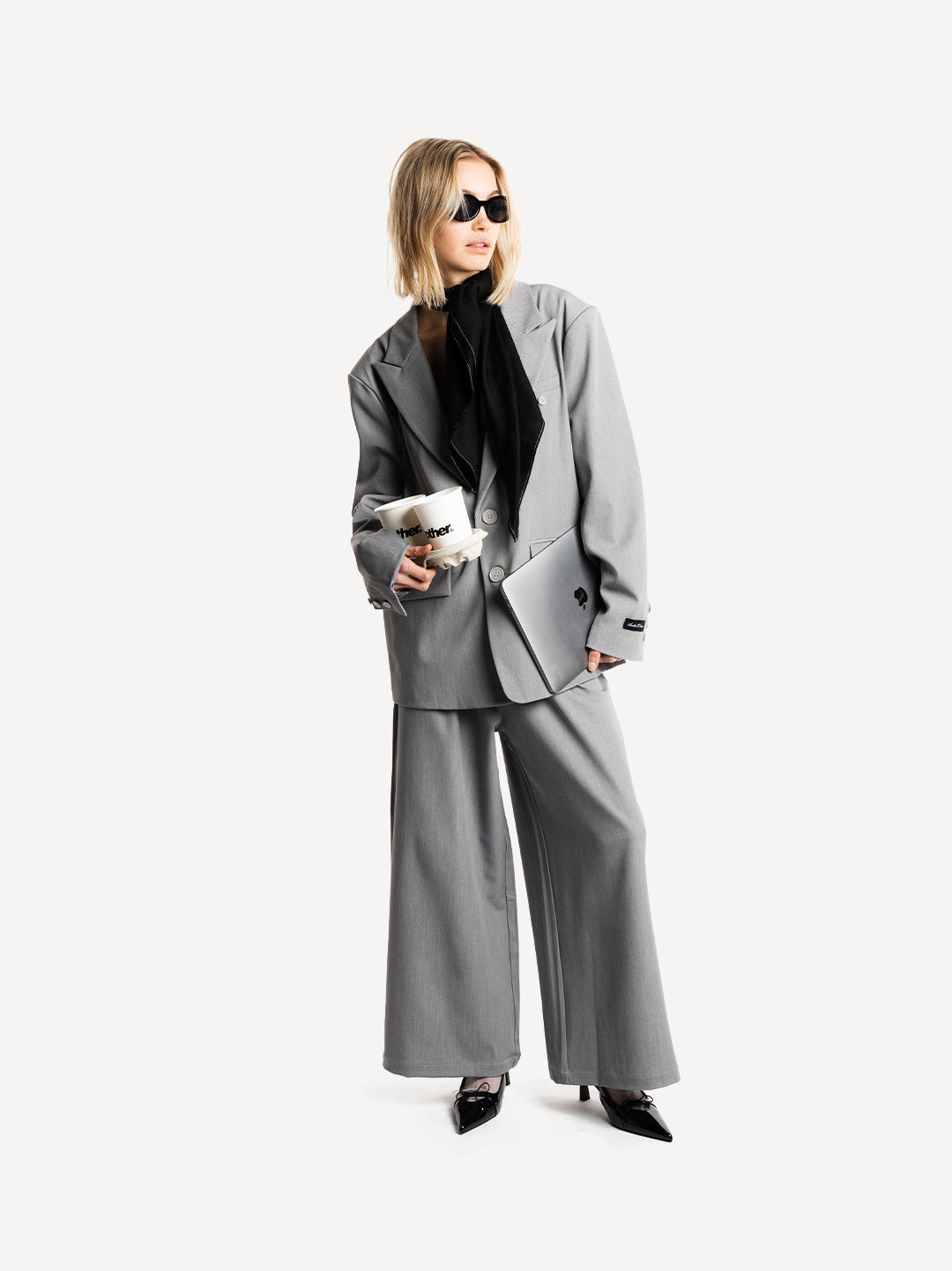 Another Single Pleated Pants Women