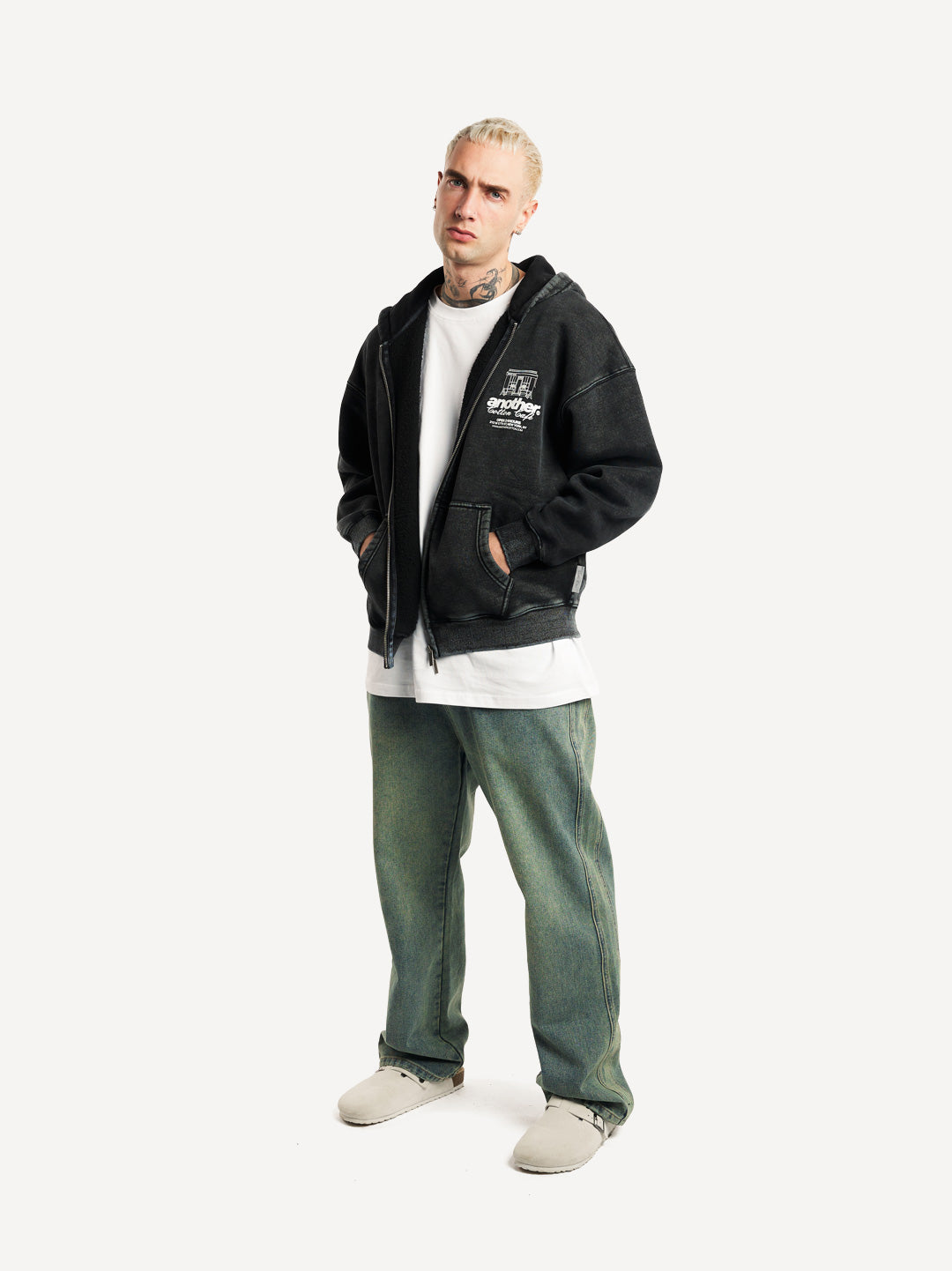 Sunday Morning Washed Zip-Hoodie