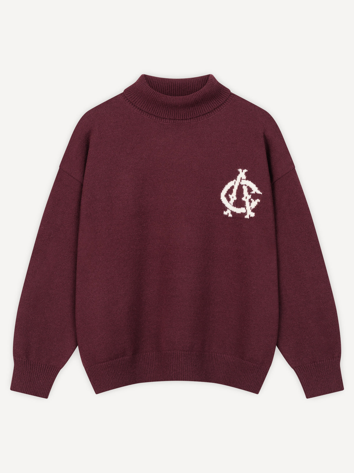 Another Yankee Knit Sweater Women – Burgundy