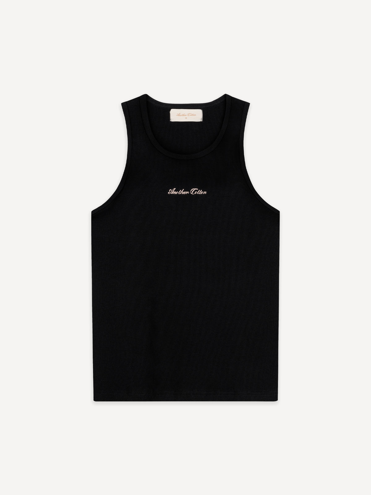 Heavy Rib Tanktop – Black