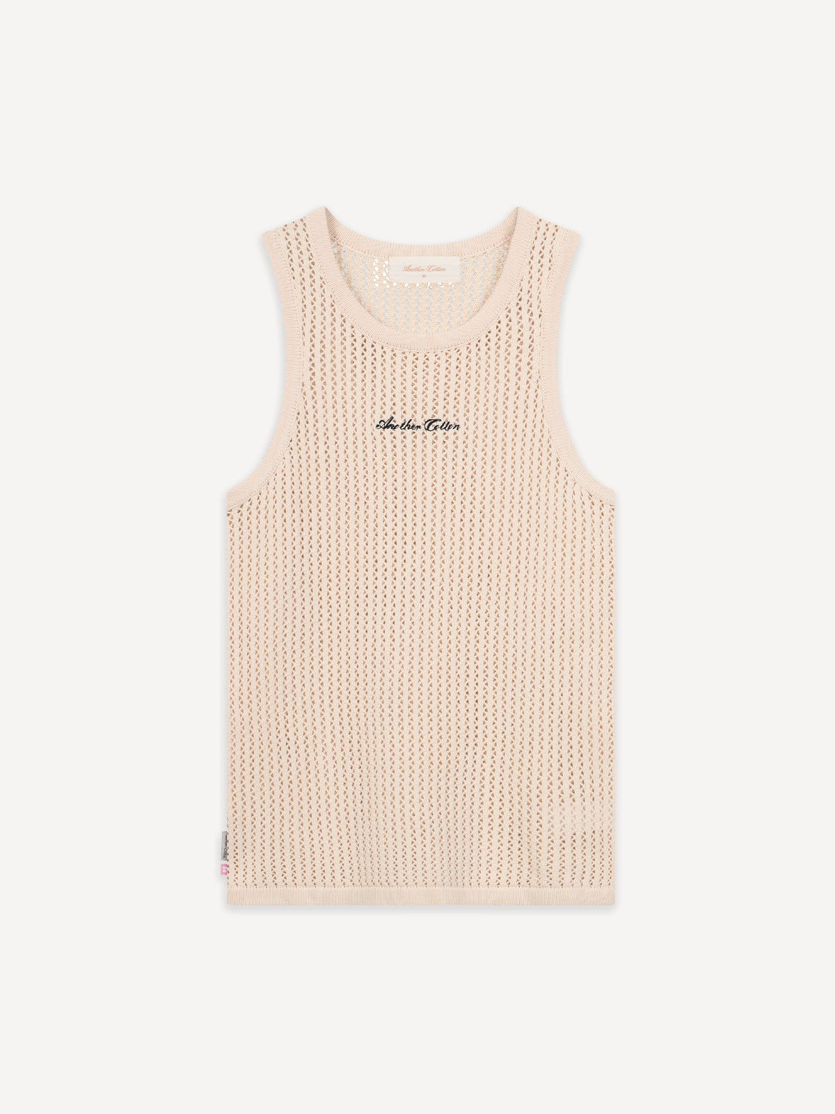 Mesh Knit Tanktop – Beige