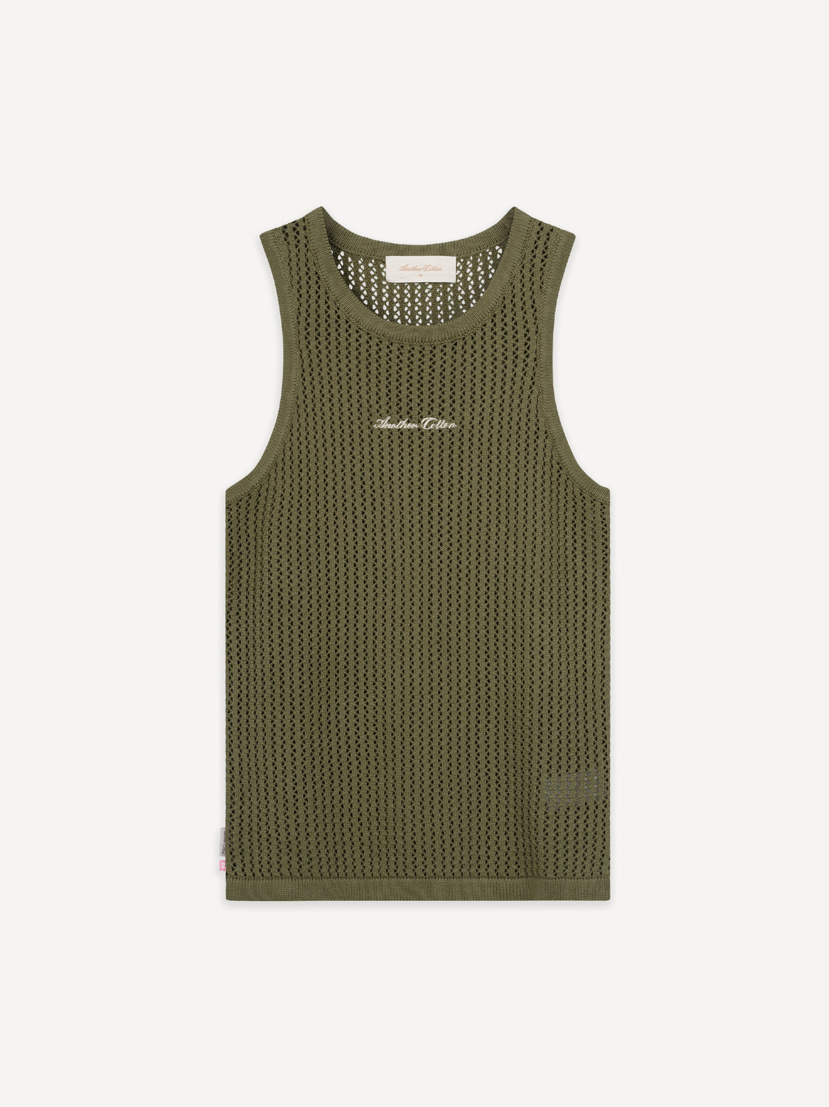 Mesh Knit Tanktop – Bottle Green