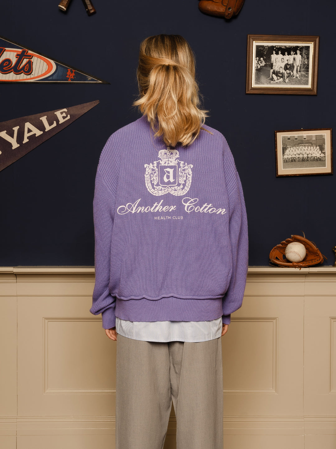 Another Oversize Knit Sweatshirt