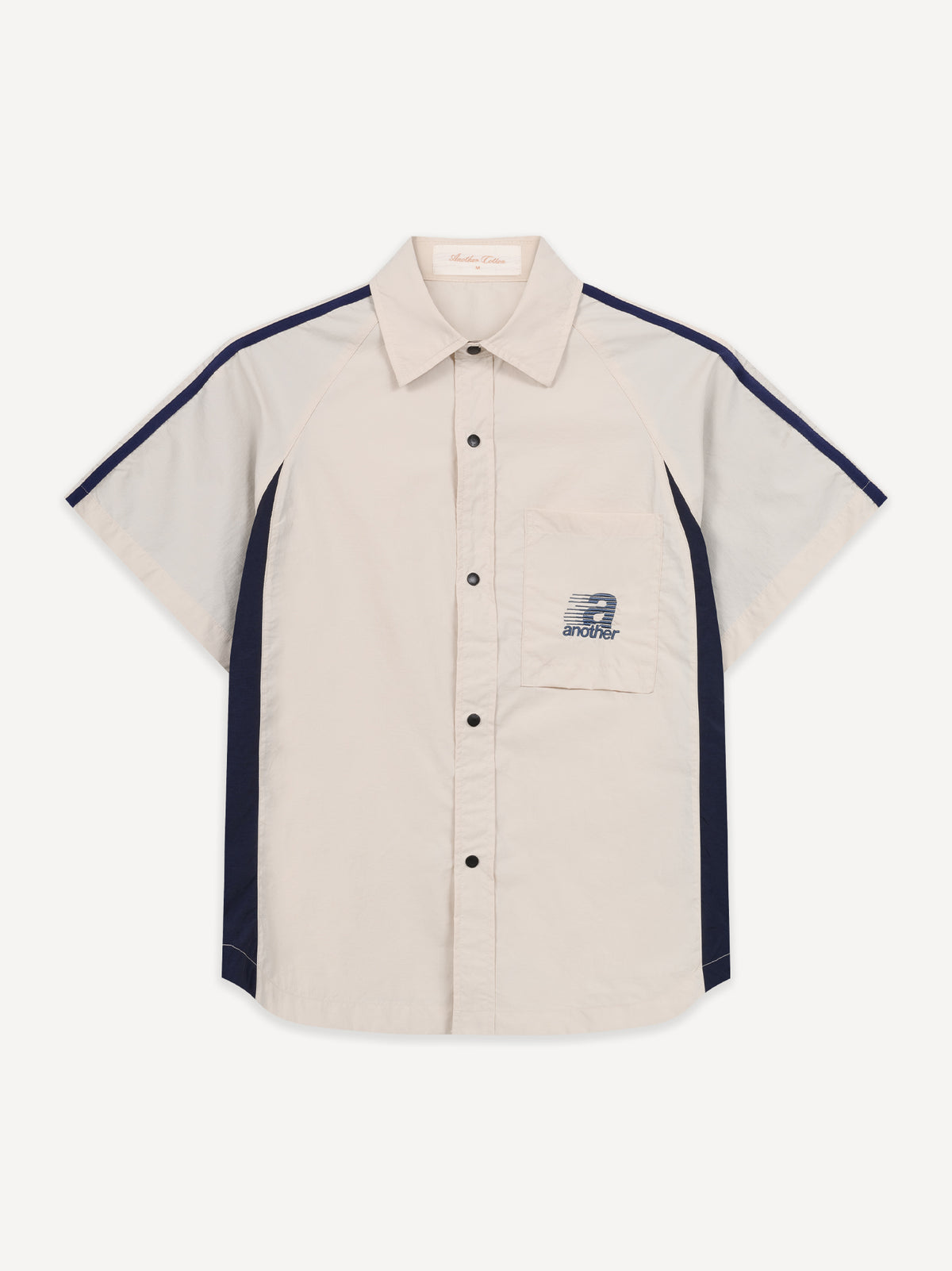 Sporty Short Sleeve Shirt – Beige