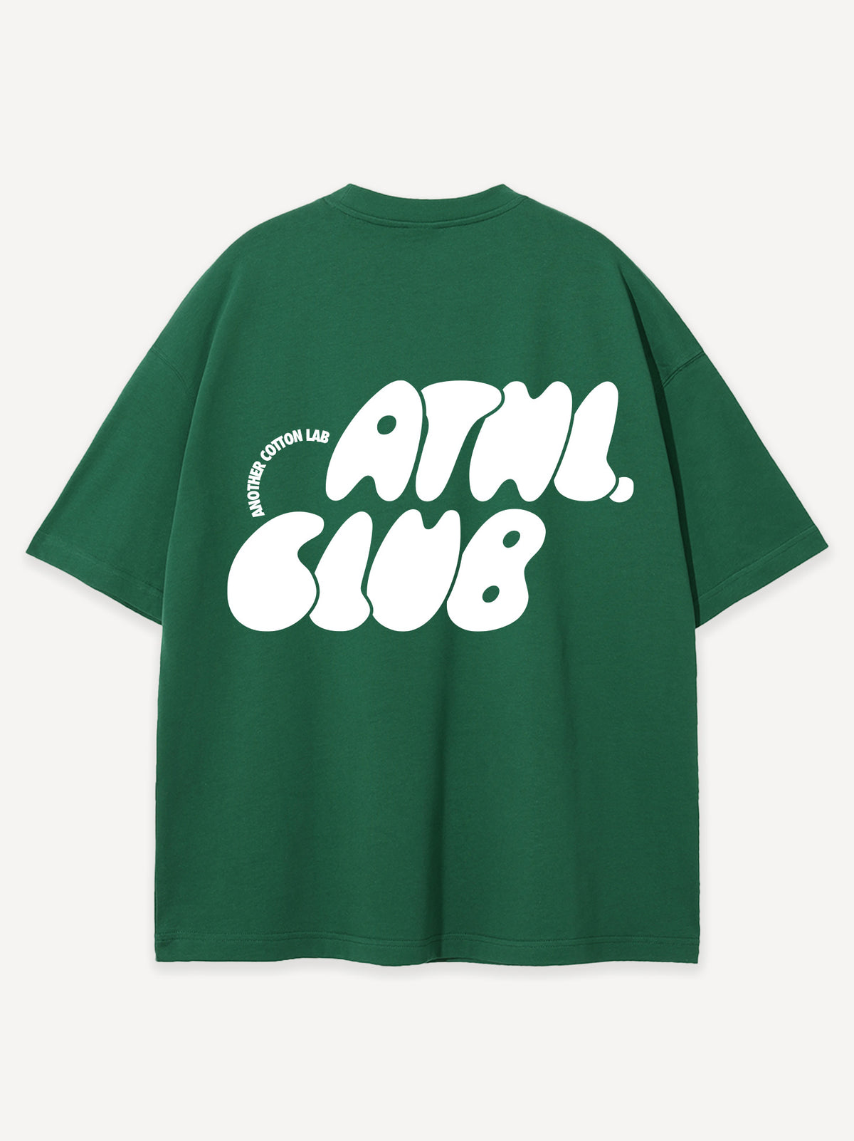 Athl. Club Oversized T-Shirt – Bottle Green
