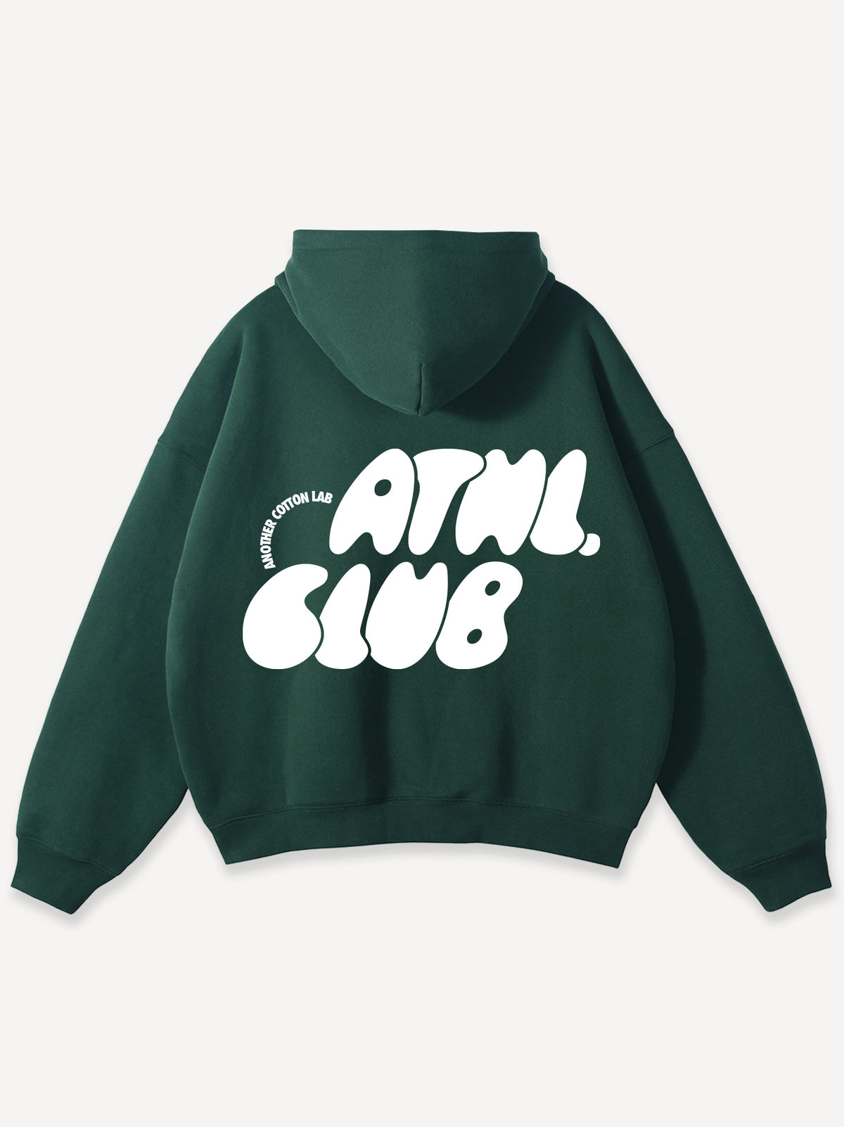 Athl. Club Oversized Hoodie – Bottle Green