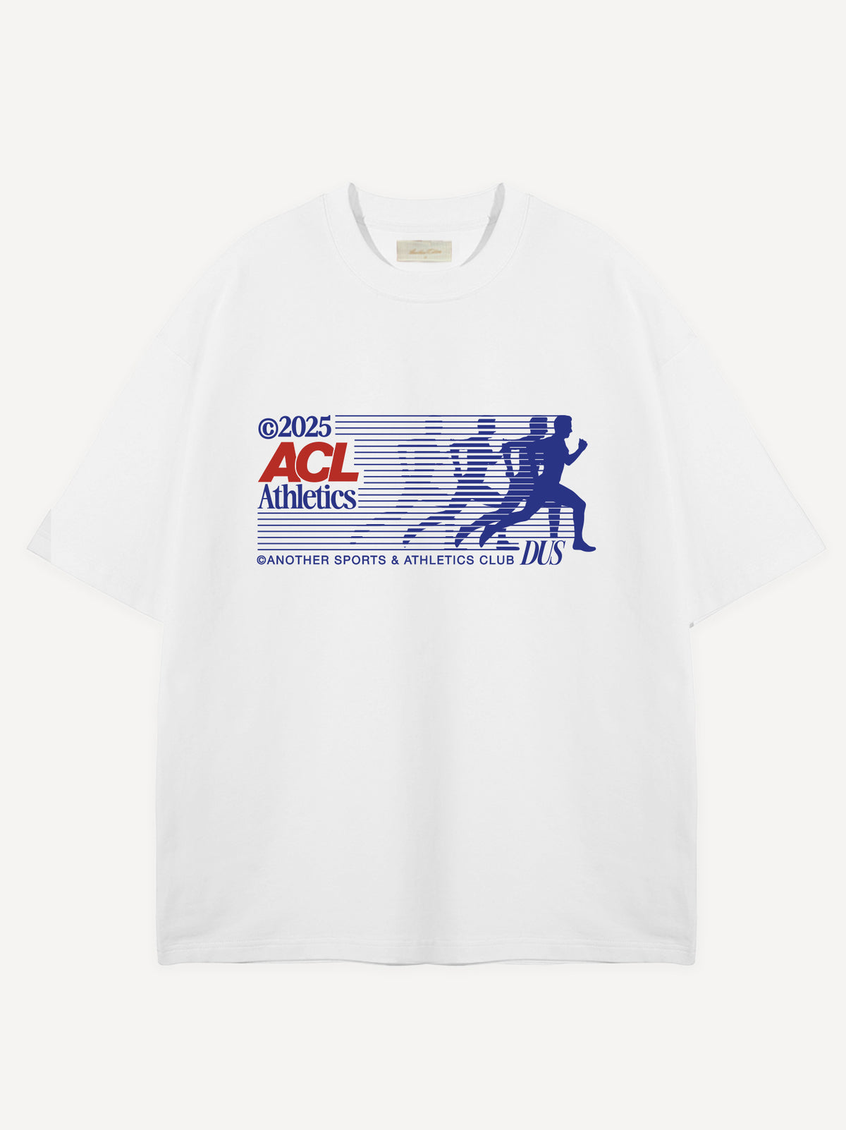 Athletics Oversized T-Shirt – White
