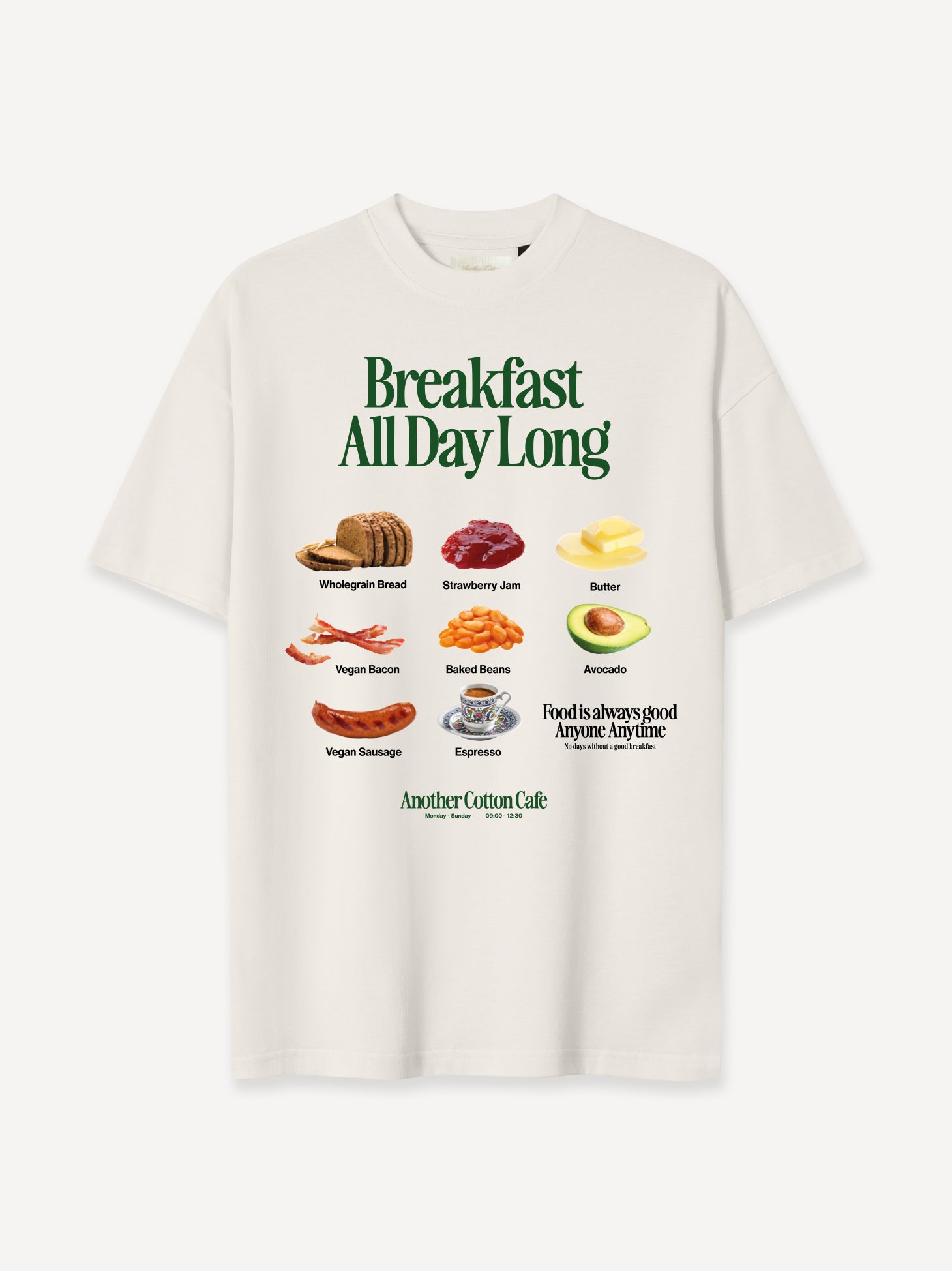 bed and breakfast シャツ Breakfast All Day T-Shirt – AnotherCottonLab