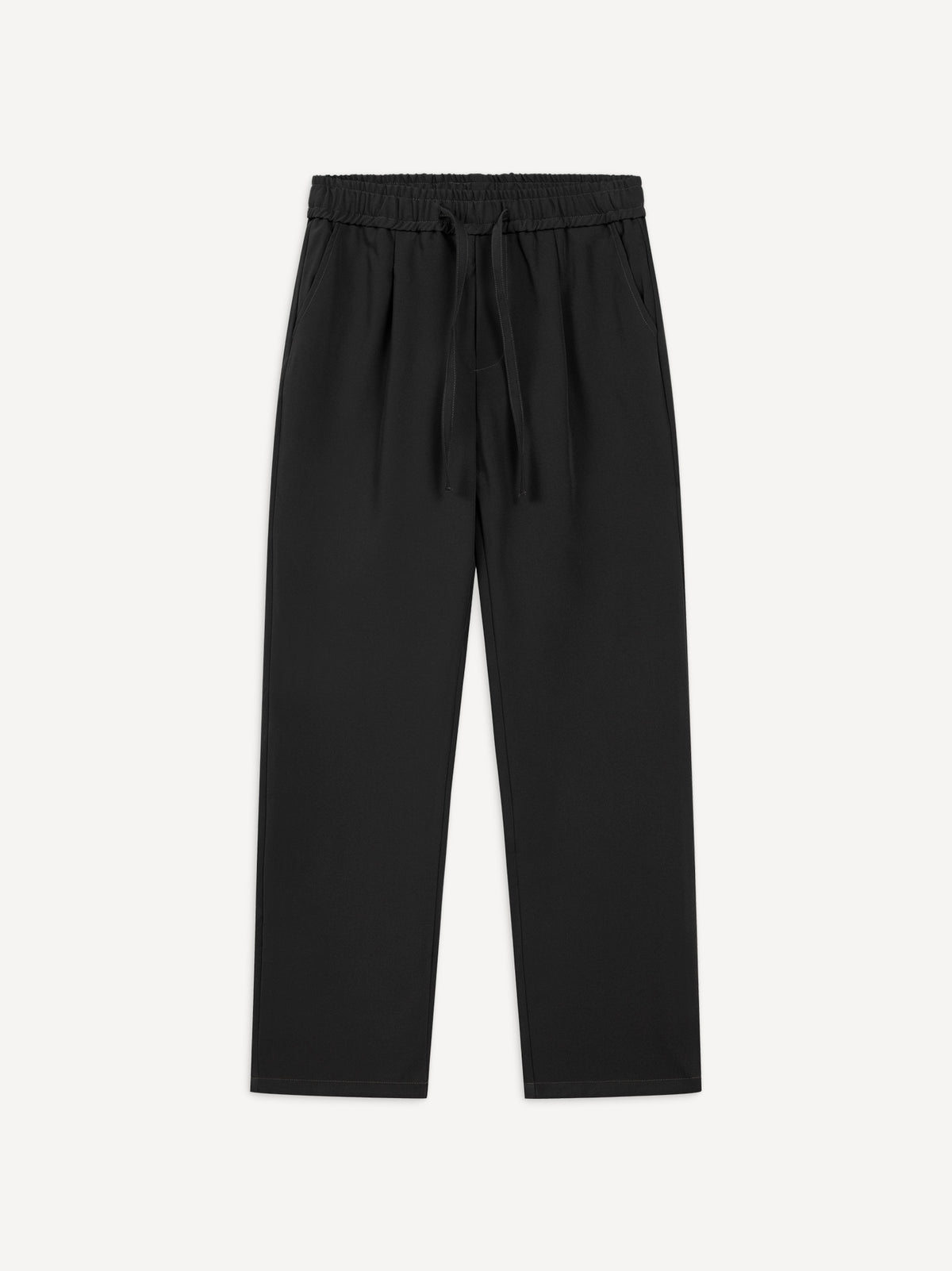 Another Pleated Ribbons Pant – Black