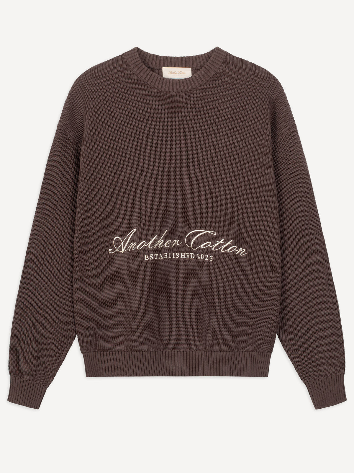 Established Knit Sweater – Brown