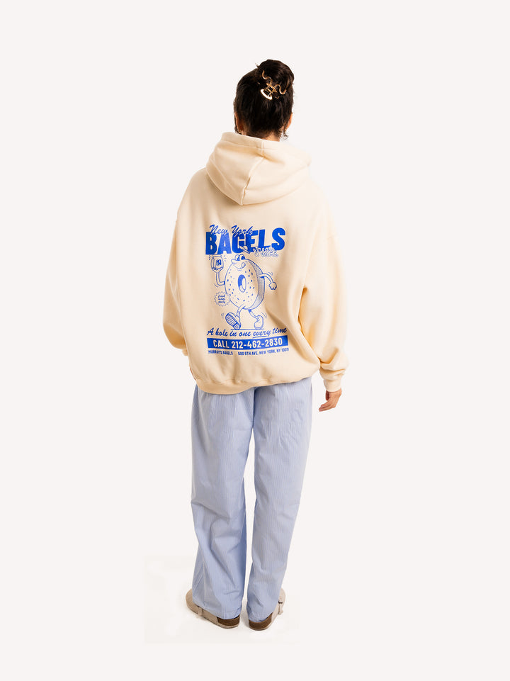 New York Bagel Oversized Hoodie