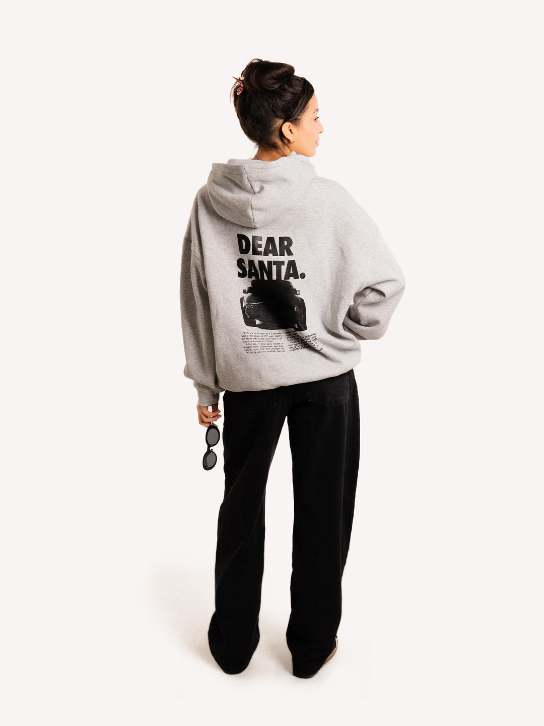 Dear Santa Oversized Hoodie