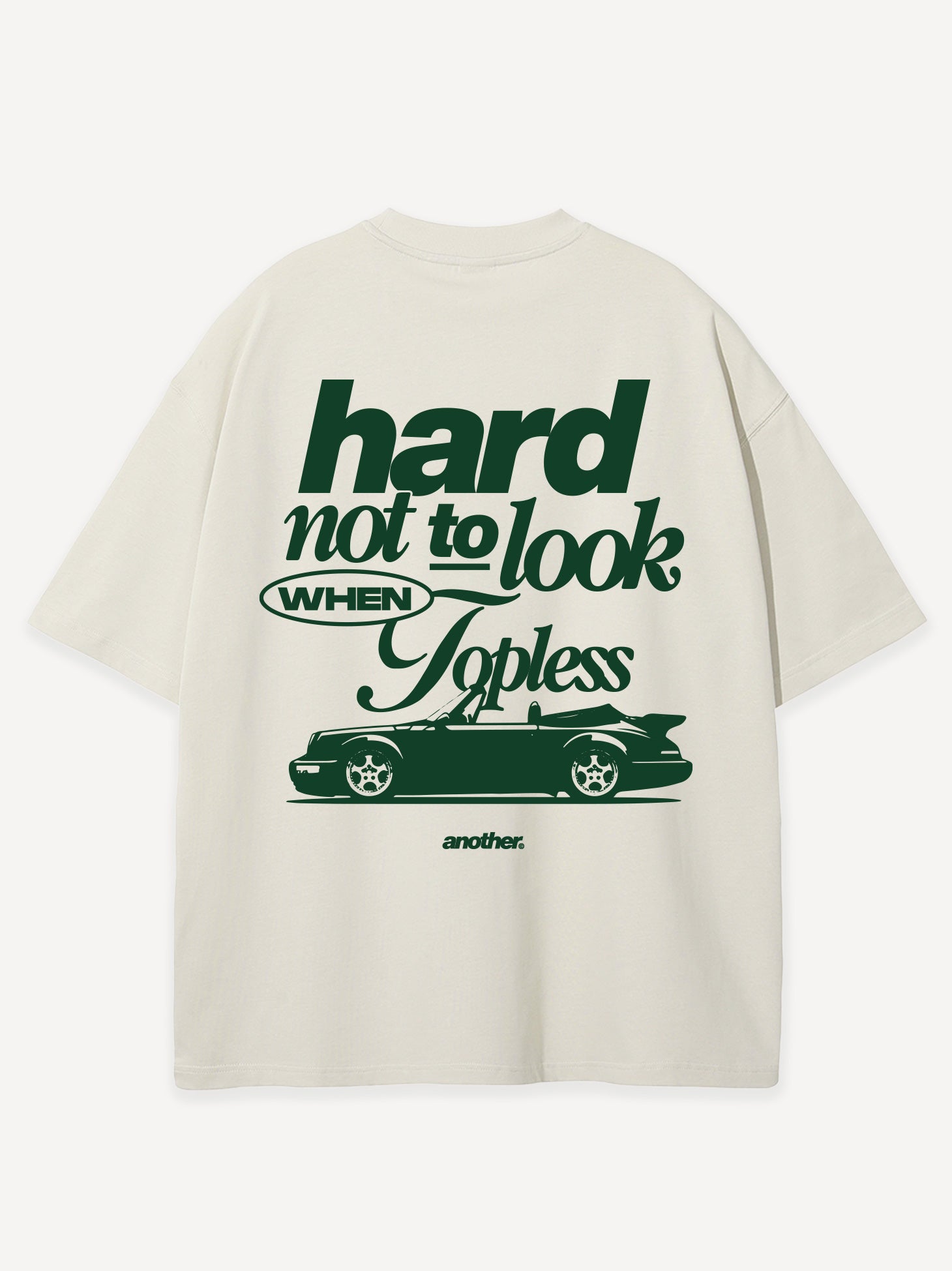 Hard Not To Look Oversized T-Shirt – AnotherCottonLab