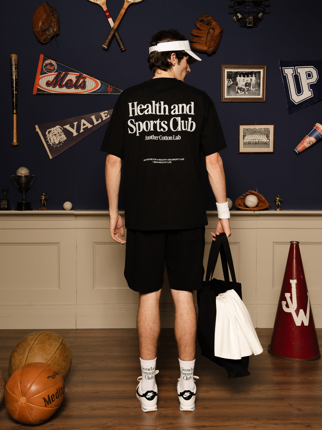 Health and Sport Club Oversized T-Shirt