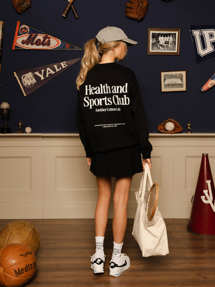 Health and Sport Club Oversized Sweatshirt