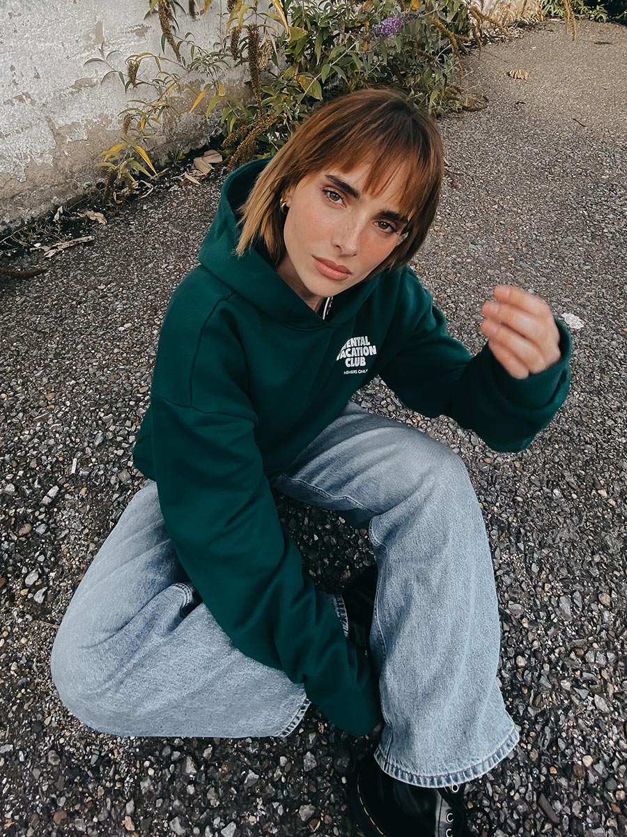 Mental Vacation Club Oversized Hoodie – AnotherCottonLab