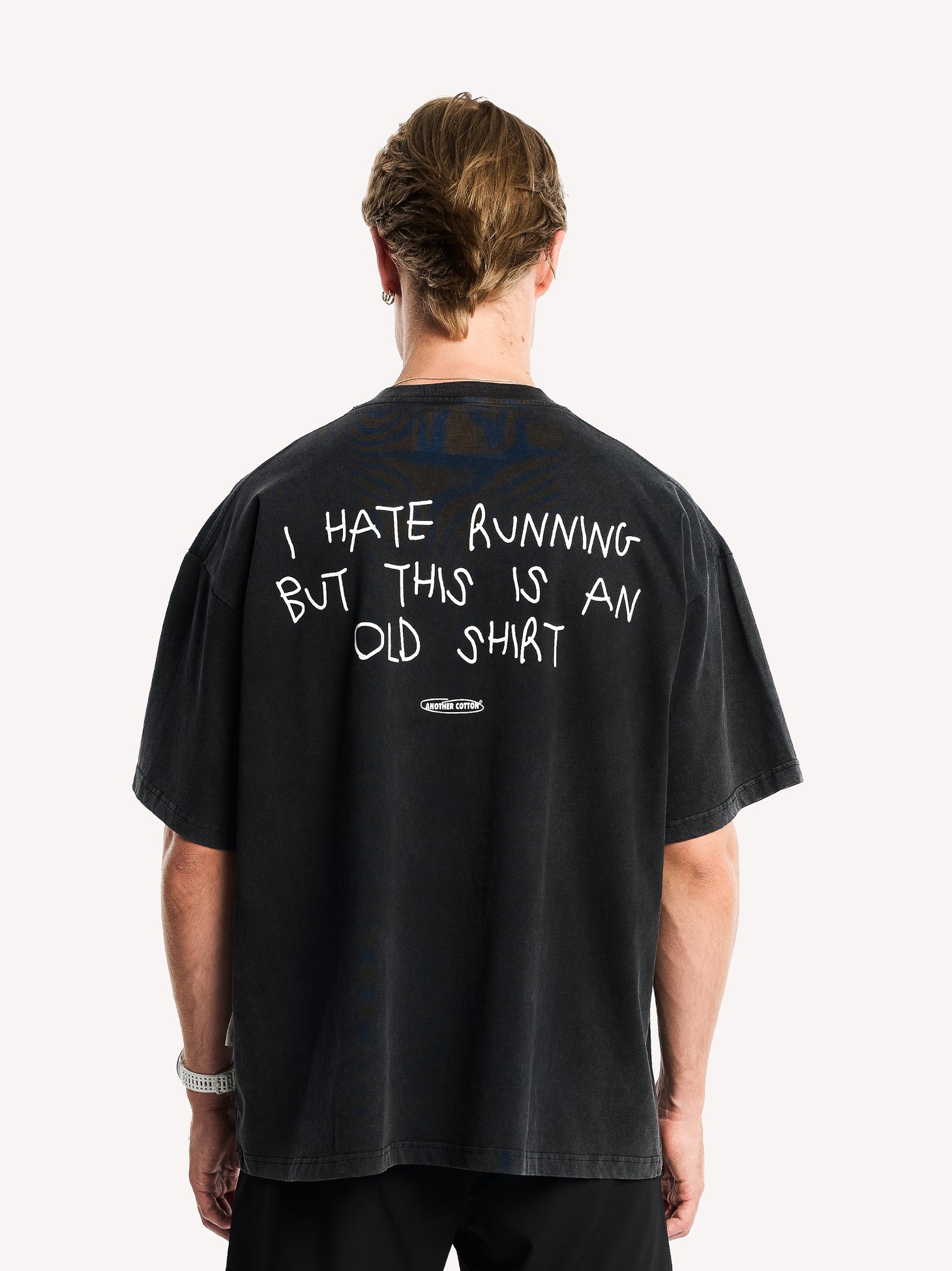 Hate Running Washed T-Shirt – AnotherCottonLab