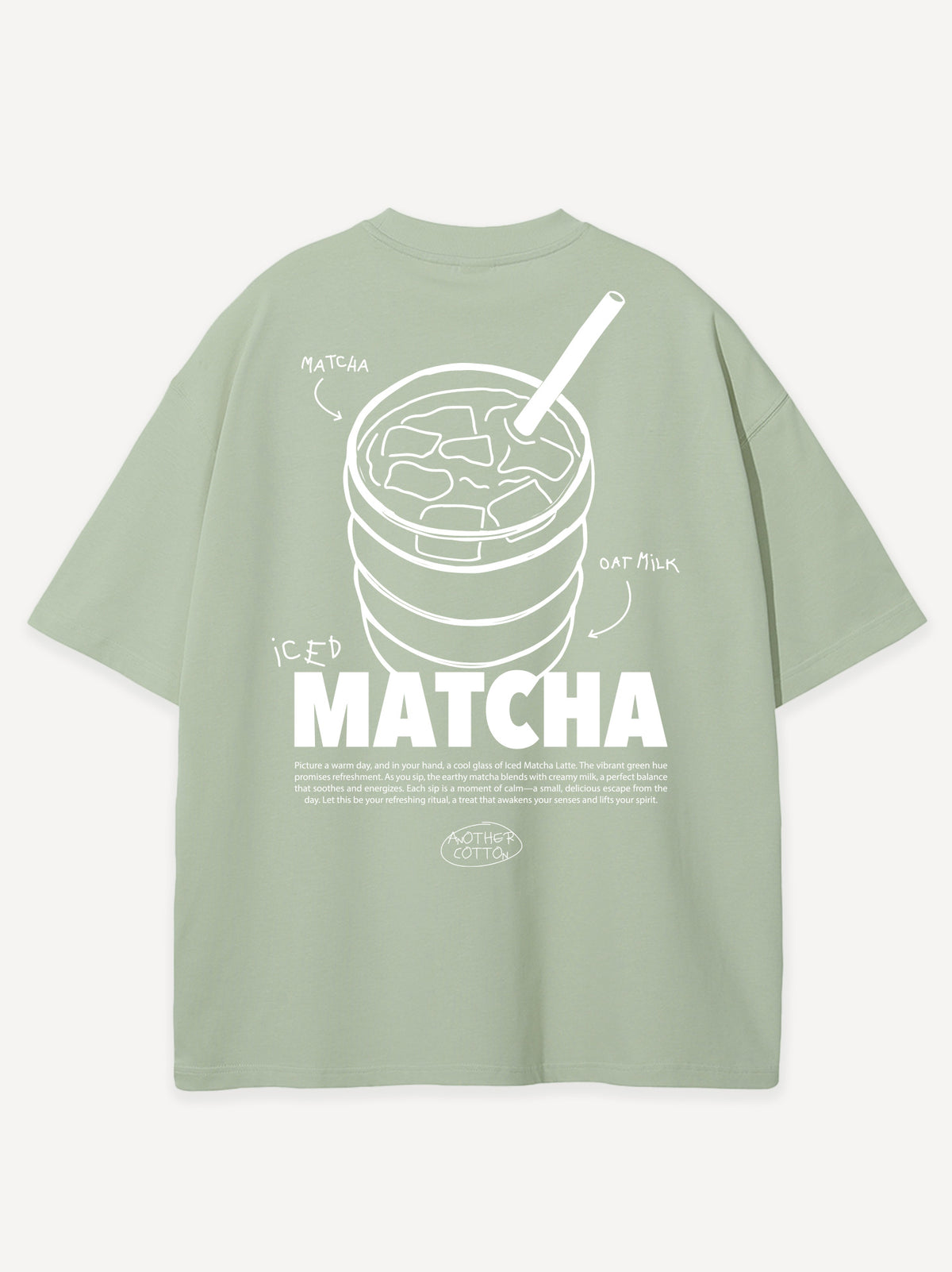 Matcha A Mio Oversized T-Shirt – Sage