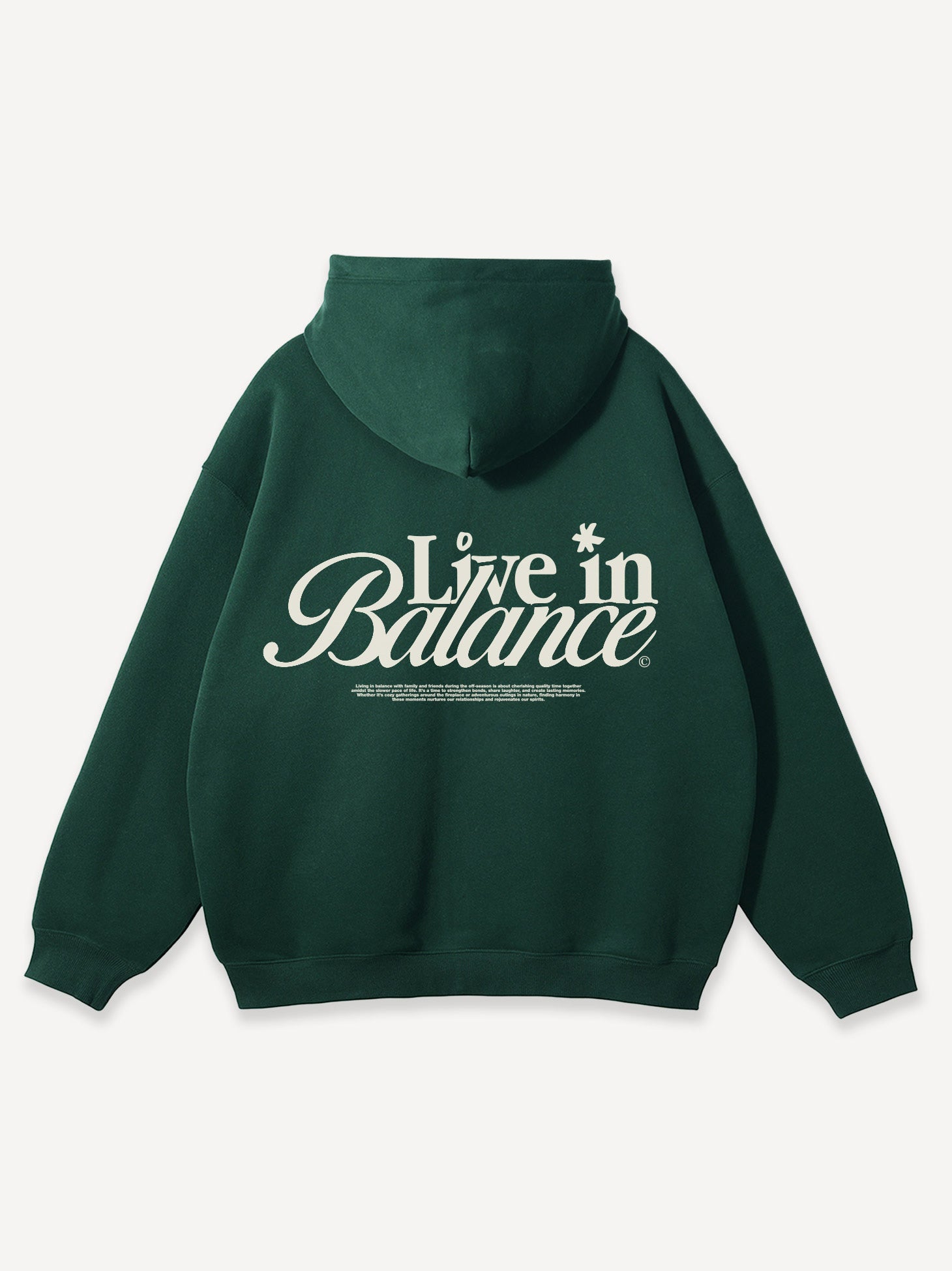 Live in Balance Oversized Zip Hoodie – AnotherCottonLab