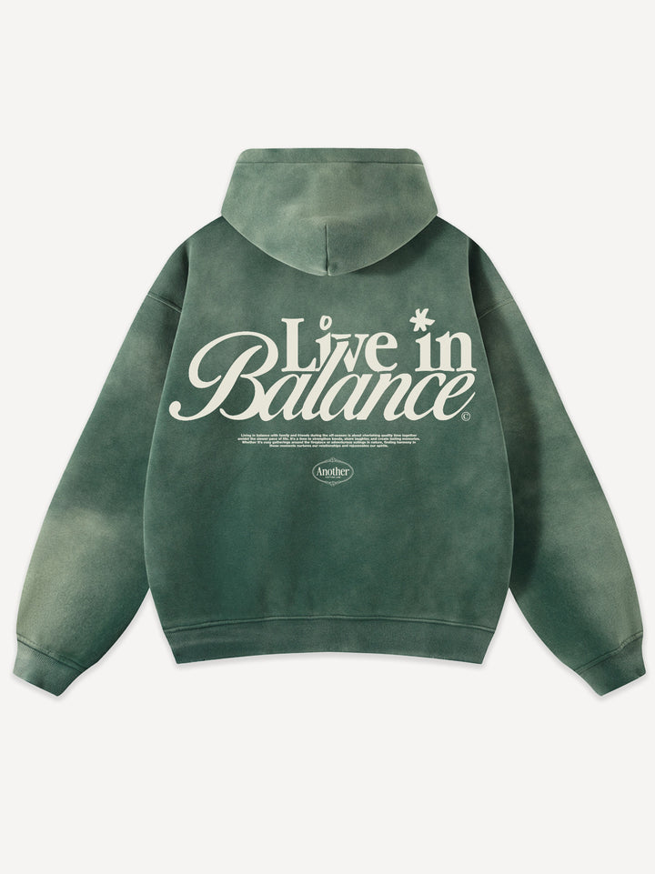 Live in Balance Oversized Hoodie