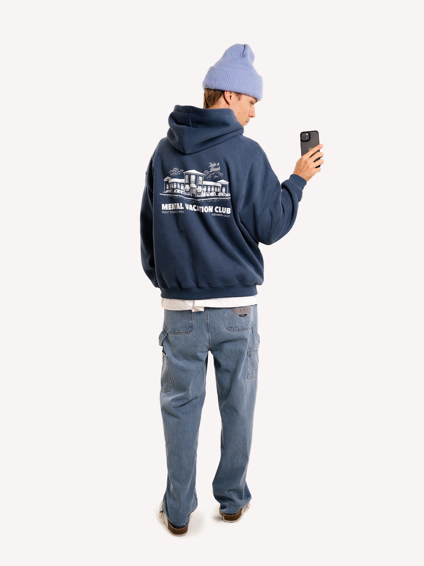Mental Vacation Club Oversized Hoodie – AnotherCottonLab