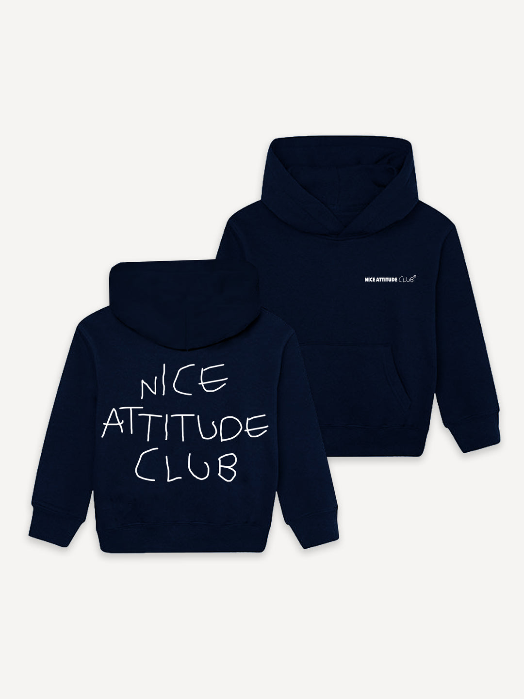 Nice Attitude Club Organic Oversize Kids Hoodie