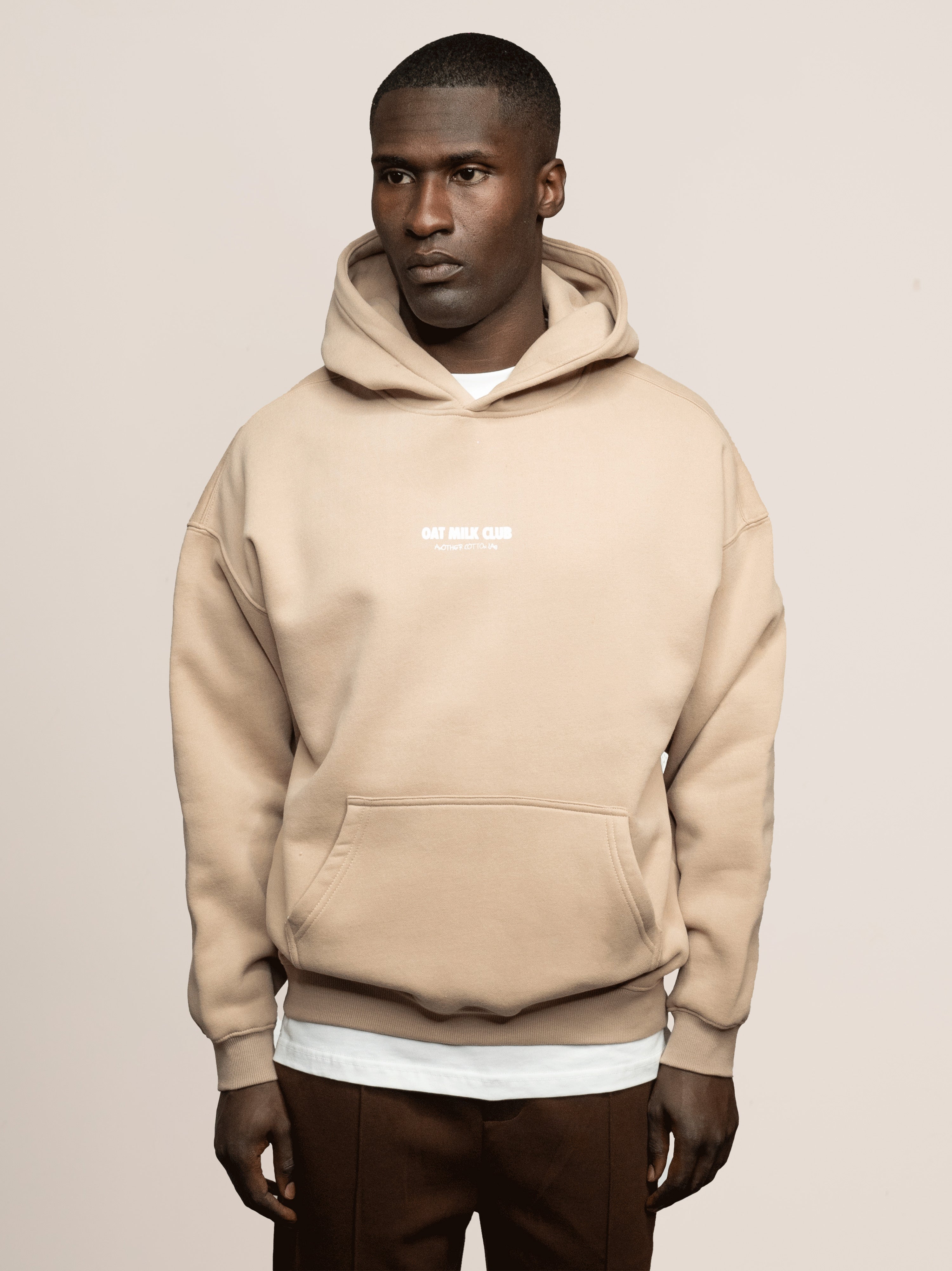Oat Milk Club Oversize Hoodie – AnotherCottonLab