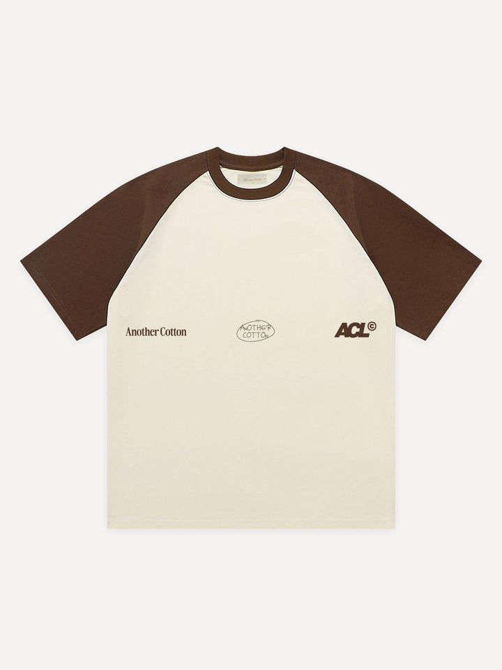 One Tan Away Oversized Raglan T-Shirt