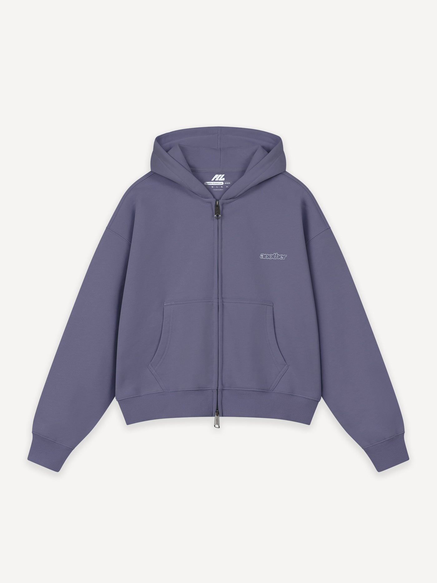 WMNS Cropped Warm-Up Zip Hoodie – Lilac