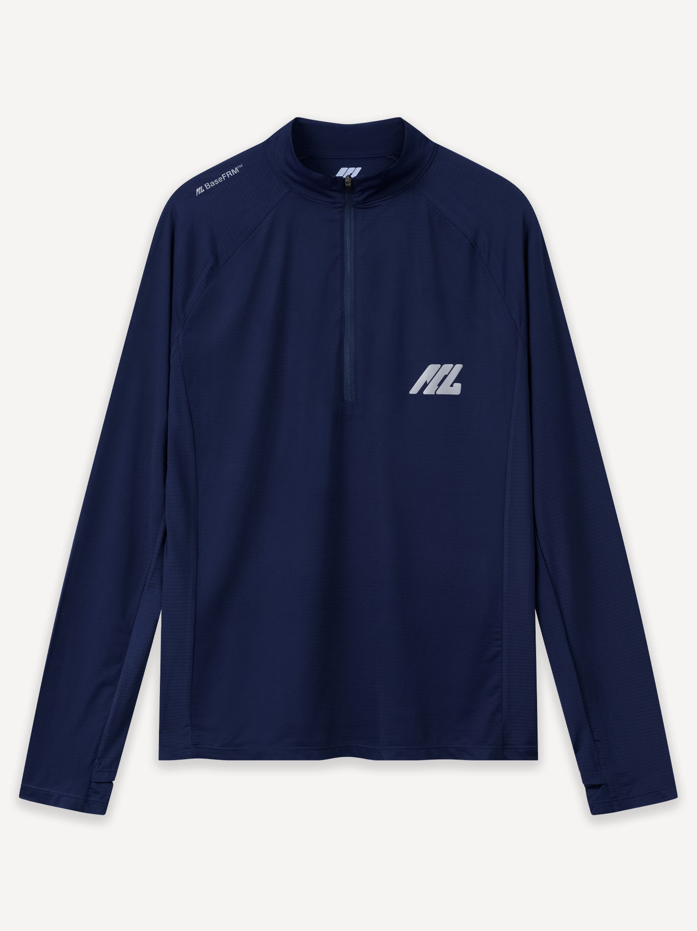 BaseFRM™ Athletic Half Zip – Navy Blue