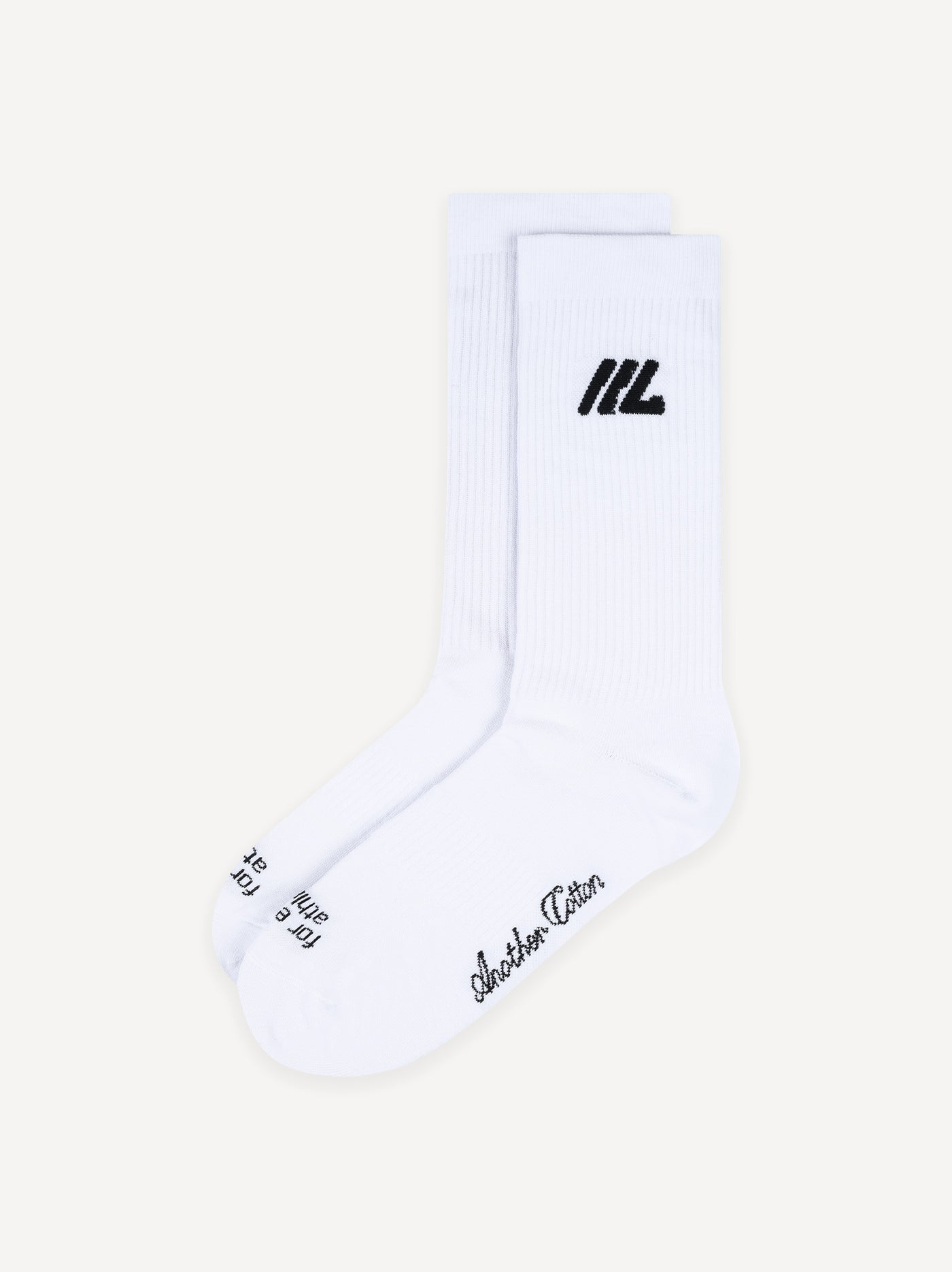 BaseFRM™ Crew Socks – White