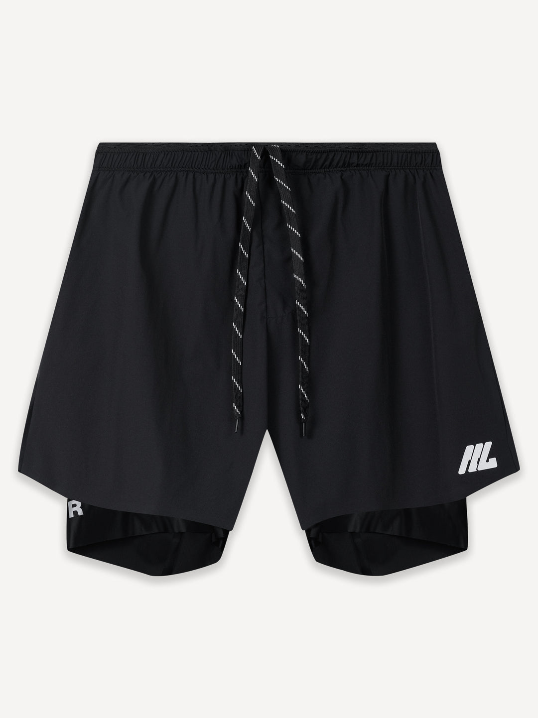 SRC Performance Double Layer Shorts Black PDP