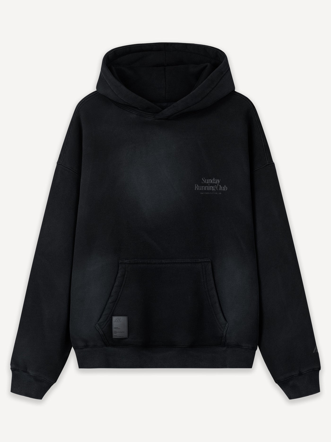 SRC® Tone on Tone Hoodie – Washed Black