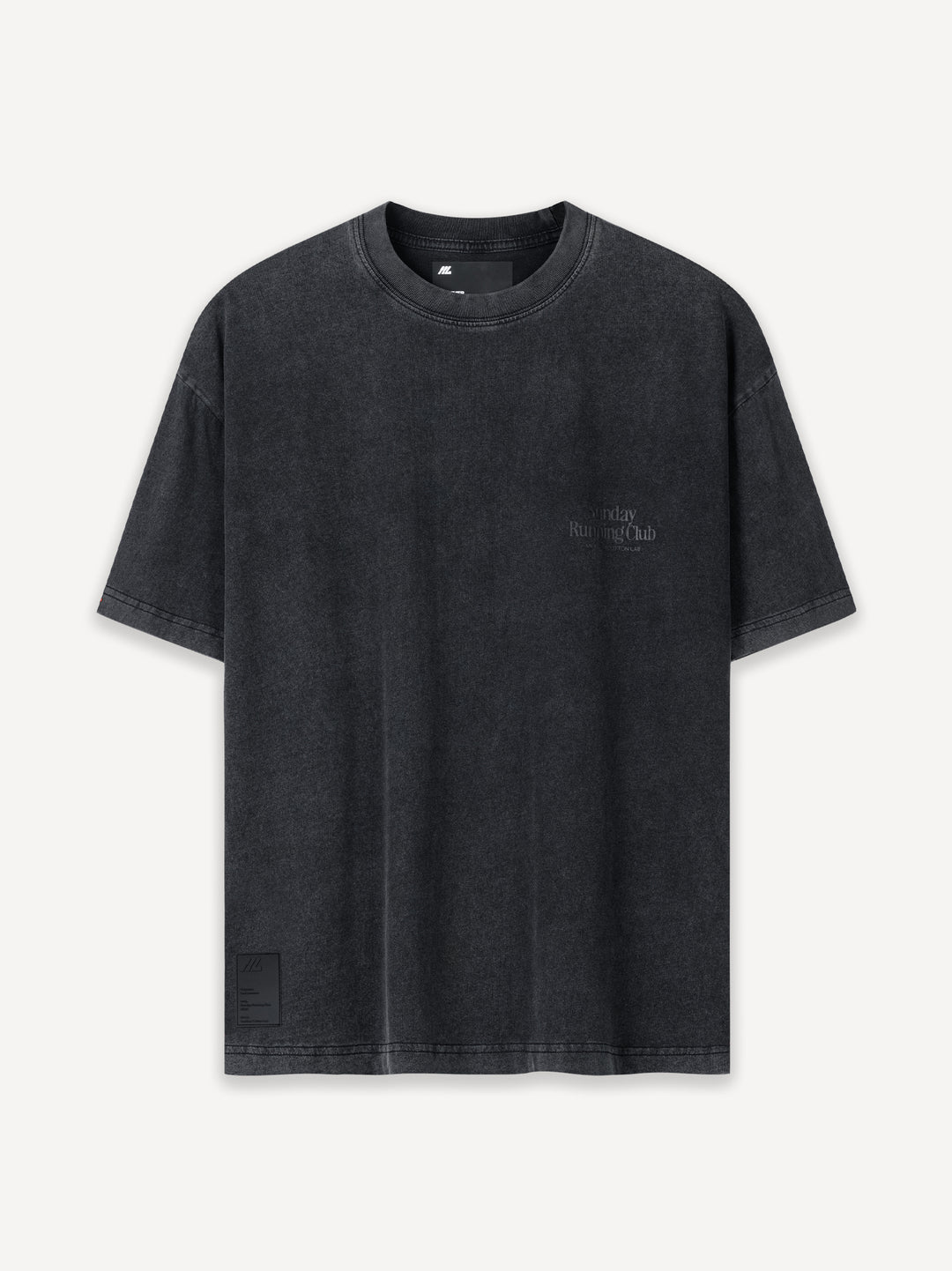 SRC Tone on Tone T-Shirt Washed Black PDP