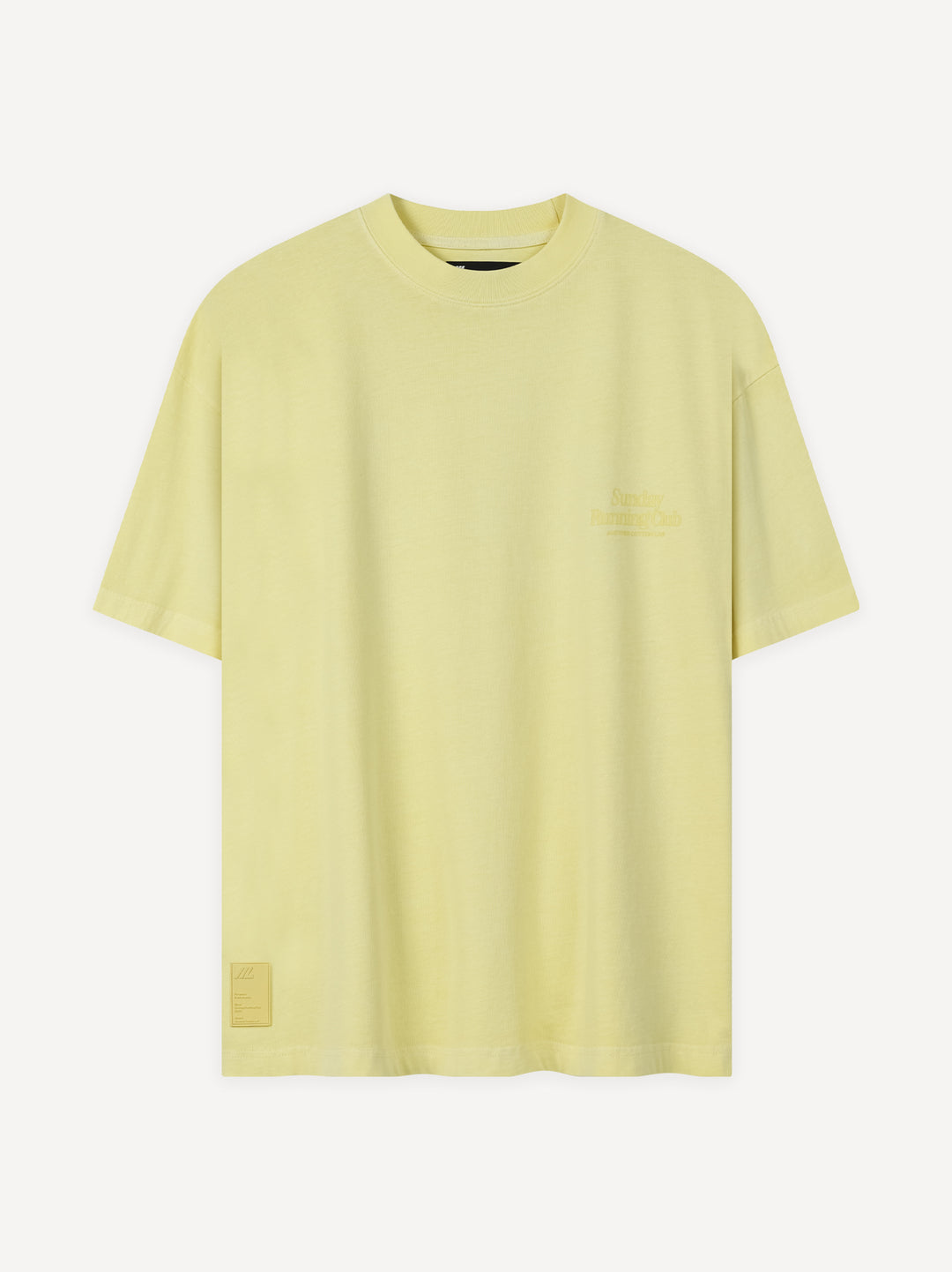 SRC Tone on Tone T-Shirt Washed Yellow PDP