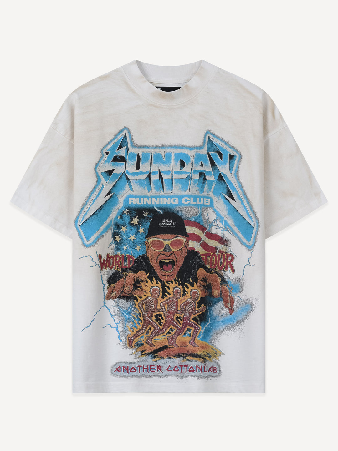 SRC Worldtour T-Shirt Washed Off White PDP