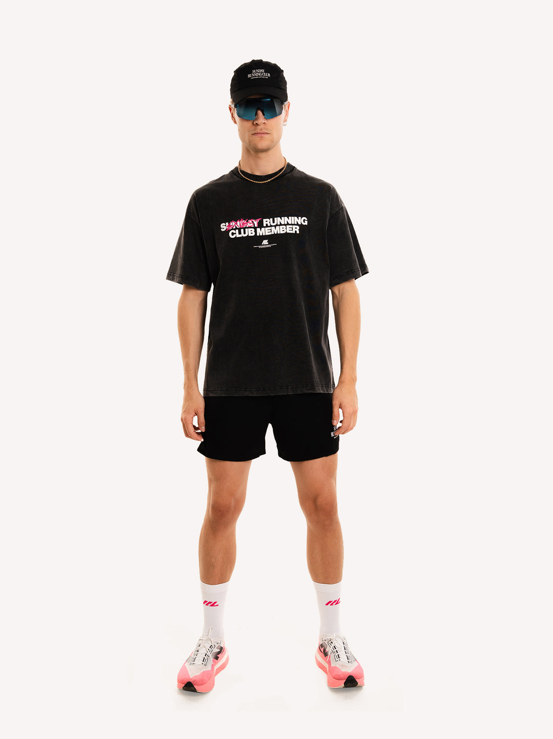 Sexiest Running Club Member T-Shirt Washed Black / L Sexiest Running Club Member T-Shirt Washed Black / L