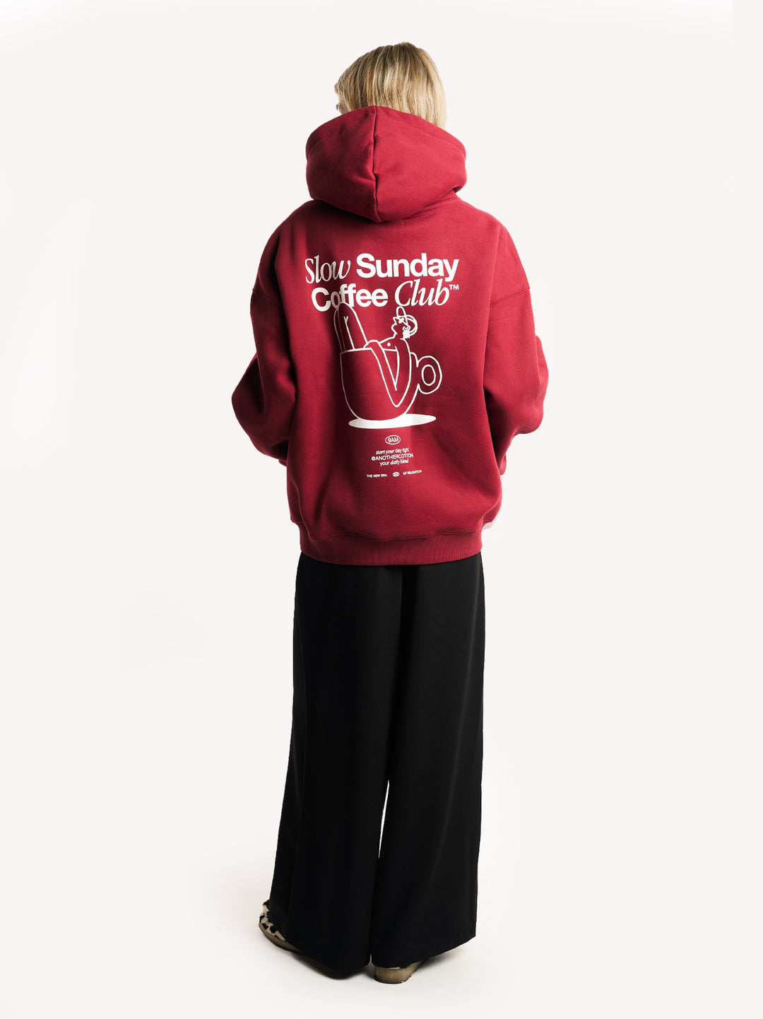 Limited Slow Sunday Coffee Club Oversized Hoodie