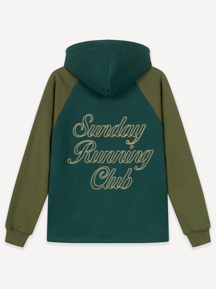 Sunday Running Raglan Oversized Hoodie