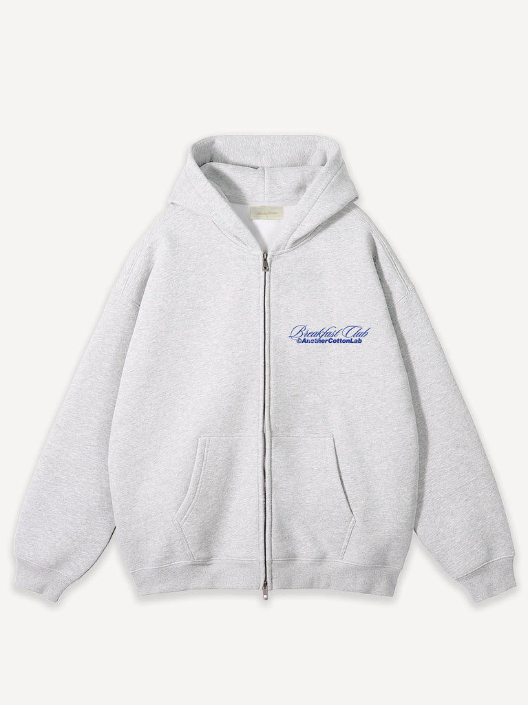 Sunday Breakfast Oversized Zip Hoodie – AnotherCottonLab