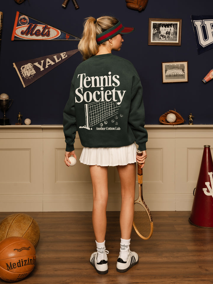 Tennis Society Oversized Sweatshirt