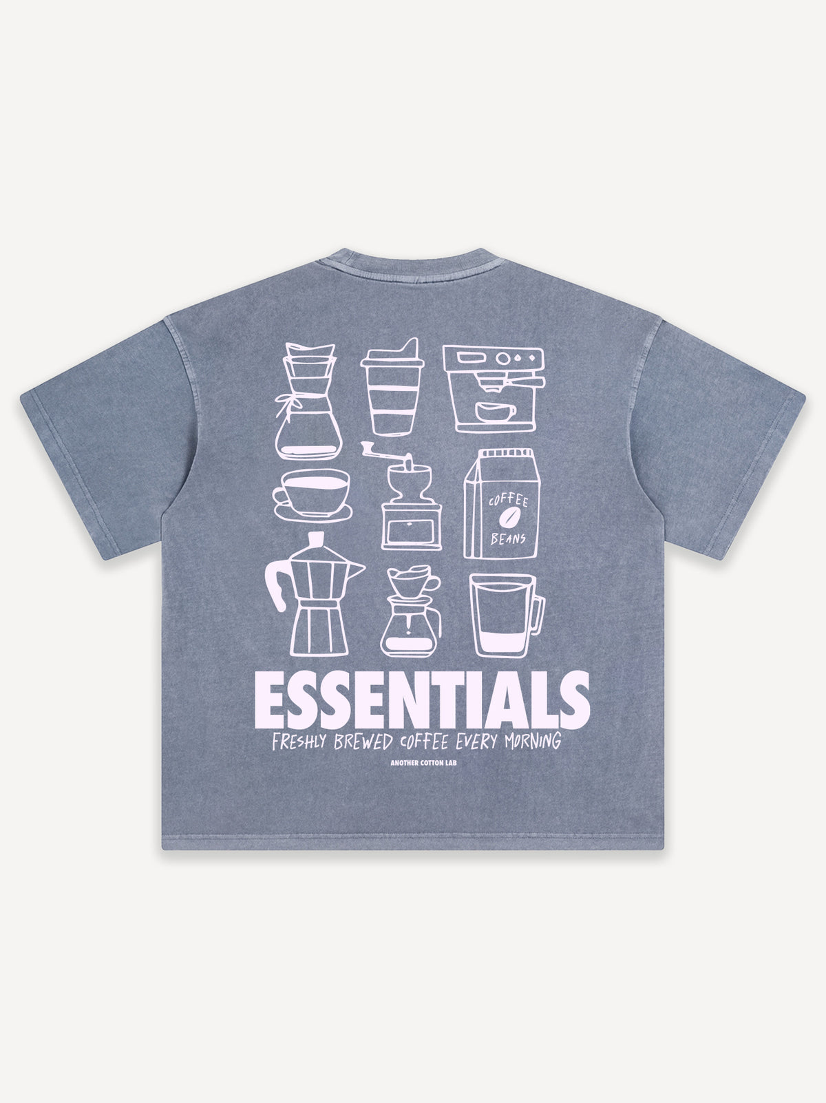 Essentials Oversized T-Shirt – Washed Vintage Blue