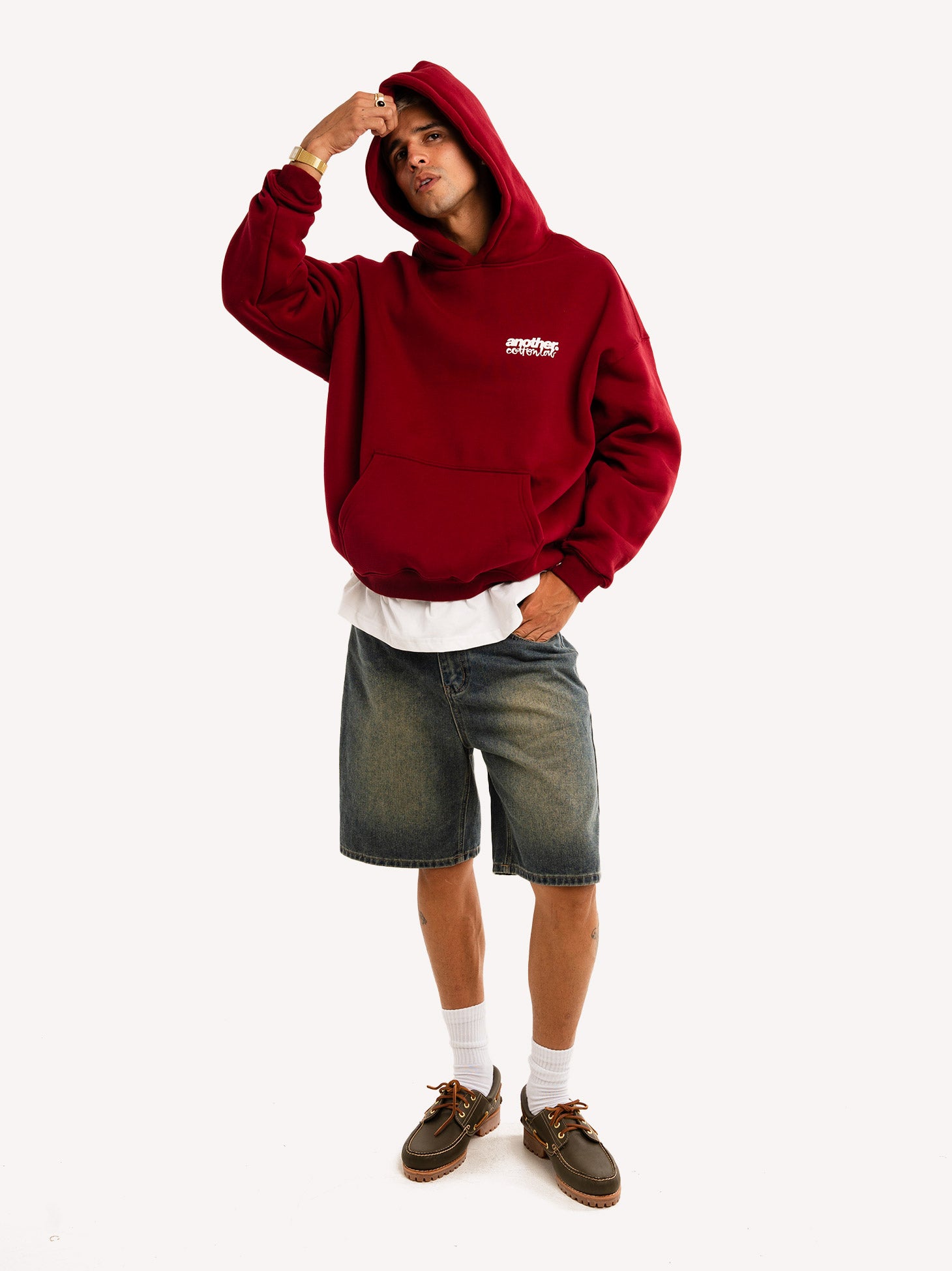 Bordeaux Nights Oversized Hoodie – AnotherCottonLab