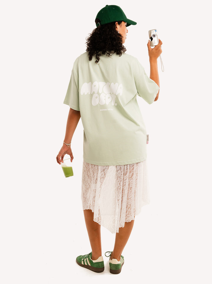 Matcha Dept Oversized T-Shirt