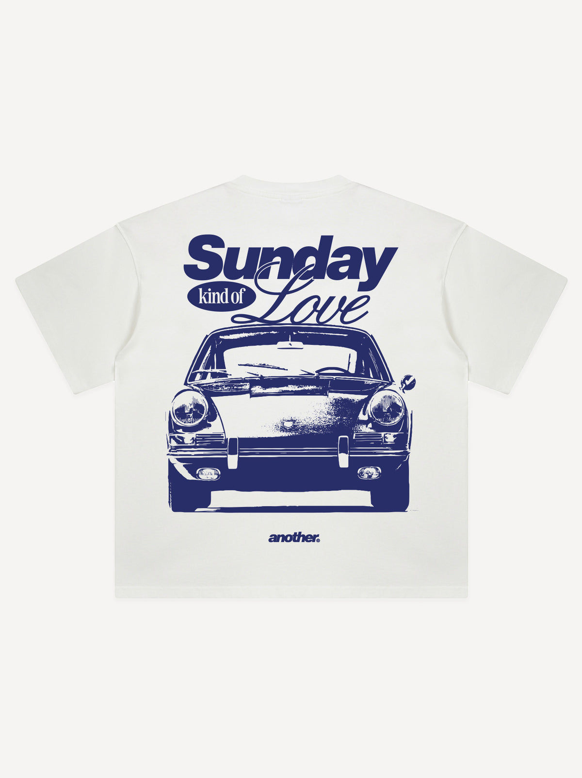 Sunday Kind Of Oversized T-Shirt – White