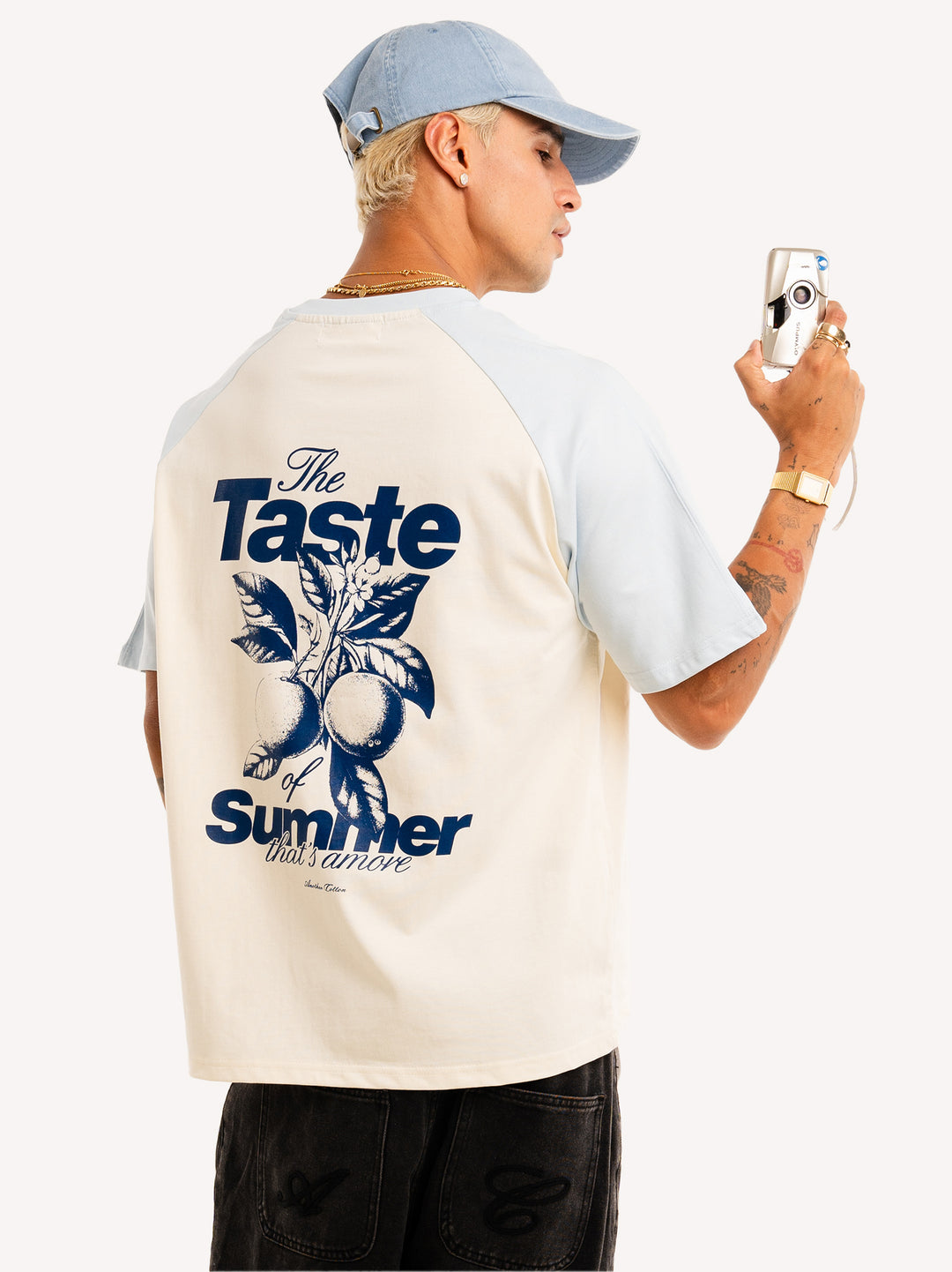 Taste Of Summer Oversized Raglan T-Shirt